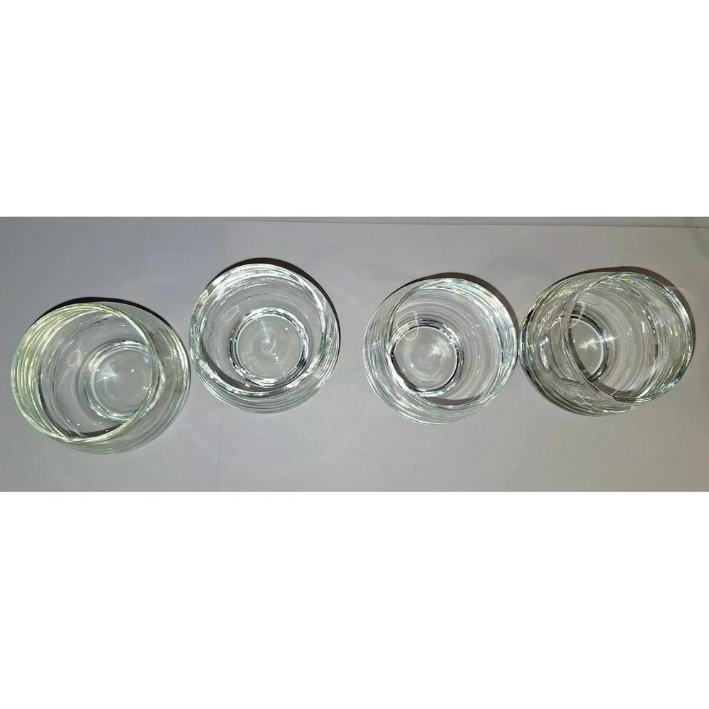Lot Of 8 Vintage Libbey Tempo Cocktail Glasses Clear 4.5 Ounce - Picture 3 of 6